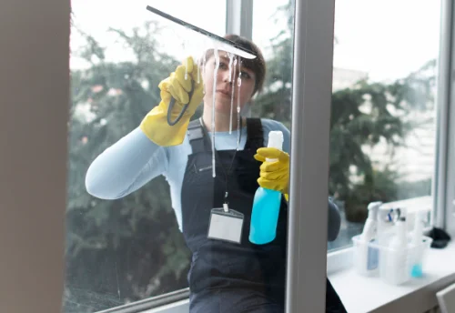 Nettoyage de vitres intérieures et extérieures à Simandre